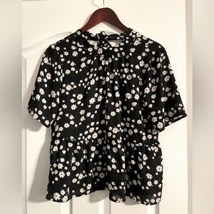 Sienna sky floral blouse